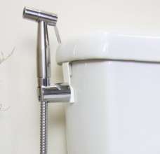 Toilet spray gun water separator set (4 points or 7/8 American optional) Hanging toilet type bidet 1.2 meters