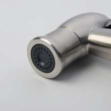 Weichang 304 stainless steel bidet fine brushed elliptical speaker spray gun handheld pressurized toilet flusher 006L
