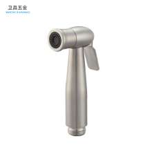 Weichang 304 stainless steel bidet fine brushed elliptical speaker spray gun handheld pressurized toilet flusher 006L