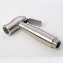 Weichang 304 stainless steel bidet fine brushed elliptical speaker spray gun handheld pressurized toilet flusher 006L