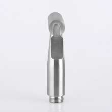 Factory wholesale Hand-held cleaning supercharged bidet nozzle spray gun 304 stainless steel cleaning toilet flusher 001 gun
