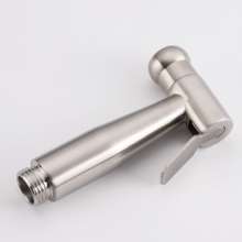 Factory direct 304 stainless steel bidet cleaner Bathroom toilet hand-held supercharged nozzle sprayer 001D