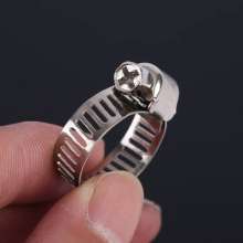 Pilot factory direct stainless steel hose hose clamp specifications 19-29 household 6 points water pipe clamp LS-KG-3