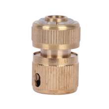 Pilot manufacturers supply household car wash water guns Water pipe connection fittings 68 g 4 points copper quick connection Pure copper water connection LH-2064-2