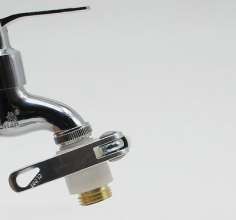 Pilot manufacturers supply new anti-shedding copper wire faucet joints pure copper eagle claw type one key lock joint LH-HT-9ZJT-1
