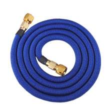 Pilot factory direct copper plated home garden water pipe 3 times telescopic TPE car wash water pipe magic telescopic water pipe LH-4160-2