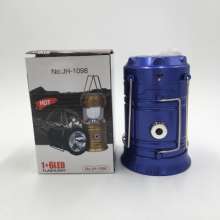 Kailiang Electric Multi-function Solar Camping Light Rechargeable Apple Mobile Phone Outdoor Camping Lantern Factory Direct 1098