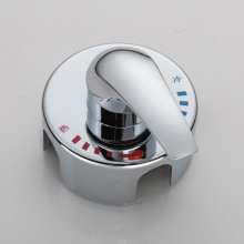 Mixed water valve of electric water heater wall hot and cold switch shower bibcock all copper valve body hanging wall type bibcock
