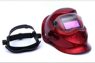 Portable headset 108 color light mask solar automatic adjustment light protection helmet anti-splash mask