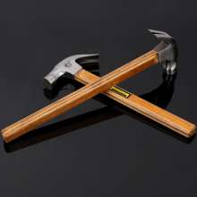 Factory direct shockproof tapping compression wooden handle anti-skid magnets claw hammer insulated handle decoration tools from nail hammer hammer