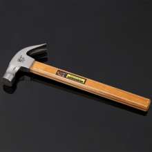 Factory direct shockproof tapping compression wooden handle anti-skid magnets claw hammer insulated handle decoration tools from nail hammer hammer