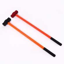 High carbon steel PPR handle octagonal hammer Long handle household repair tool Hammer hammer