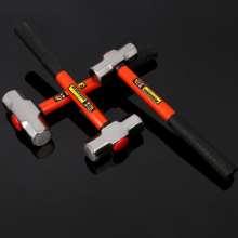 Factory direct hardware tools PPR handle plastic handle forging octagonal hammer industrial decoration shockproof hammer hammer