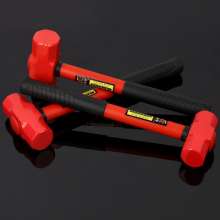 Factory direct water pipe hoe PPR handle plastic handle octagonal hammer industrial decoration custom shockproof hammer hammer