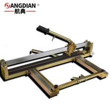 Handian new manual ceramic tile cutting machine multi-functional bevel household push knife 800 1000 hand push tile knife channel steel push knife