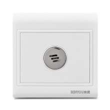 Type 86 surface mounted voice control switch panel corridor home delay intelligent induction sound and light control controllable energy saving lamp led