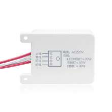 Surface mounted sound and light control switch Induction delay Sound control switch Intelligent module The corridor can be connected to led energy-saving lamps