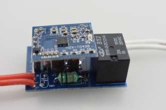 220V high power microwave radar sensor switch infrared human body induction 100W LED switch ceiling lamp built-in module