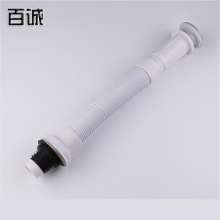 Conjoined telescopic steel wire water pipe stainless steel anti-blocking and deodorizing flap type water purifier