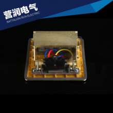 Straight pop-up ground socket. Two British (. high-end) sockets. British socket. panel