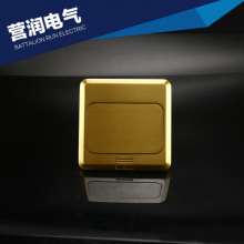 British socket panel, pop-up ground socket, one English plus computer (high-end type)