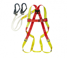 Honeywell DL-C2 seat belt with double fork buffer rope 2 hand and foot hook body leggings fall protection seat belt