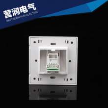 A telephone socket, wall switch socket, rocker switch type 86 panel, panel socket, foreign trade socket, British standard socket, snap-in function key panel