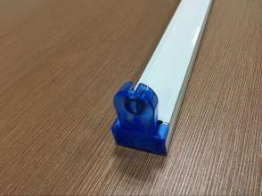 T8 LED bracket 1.2 m cloth LED cable for LED T8 tube with crystal folding lamp holder