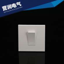 One switch wall switch socket rocker switch type 86 panel snap-in function key panel socket