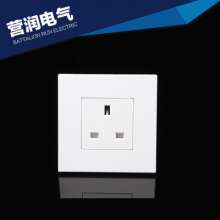 One British socket wall switch socket rocker switch type 86 panel snap-in function key panel socket