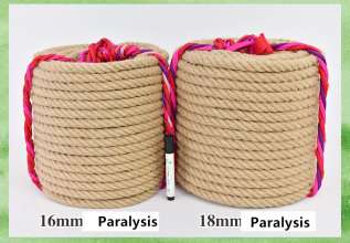 Hemp rope rope hand-woven living room partition chandelier hemp rope ornament bundled staircase pipe tug of hemp rope