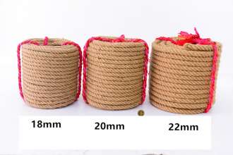 Hemp rope rope hand-woven living room partition chandelier hemp rope ornament bundled staircase pipe tug of hemp rope