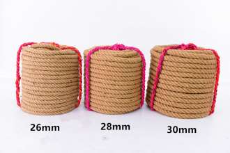 Hemp rope rope hand-woven living room partition chandelier hemp rope ornament bundled staircase pipe tug of hemp rope