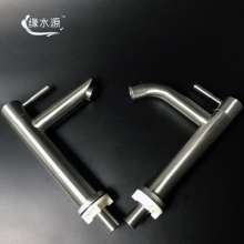 SUS304 stainless steel faucet single cold basin faucet ceramic basin faucet wash basin faucet curved mouth faucet SY-M003