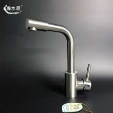 Water source bathroom processing shop 304 stainless steel basin faucet. Faucet. Rotate the water to cool the hot wash basin and brush the faucet. Vertical faucet 20133