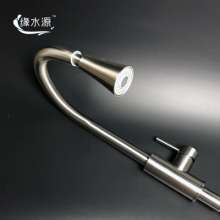 SUS304 stainless steel faucet kitchen faucet basin faucet sink faucet rotating pull hot and cold faucet faucet 10331