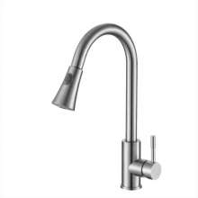 SUS304 stainless steel faucet kitchen faucet basin faucet sink faucet rotating pull hot and cold faucet faucet 10331