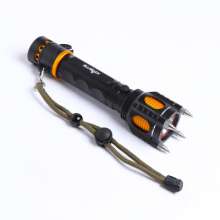 Yutlin flashlight LED outdoor anti-wolf self-defense multi-function car light flashlight T6 broken window explosion-proof flashlight 007