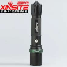 Flashlight Glare flashlight Charging aluminum alloy flashlight 3-speed focusing flashlight Multi-function car flashlight Safety hammer flashlight 1181