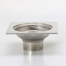Stainless steel floor drain bathroom balcony washing machine large displacement floor drain anti-blocking floor drain thickening self-sealing deodorant floor drain