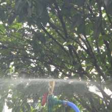 4 points desktop adjustable fog refraction nozzle flat atomizing lawn nozzle irrigation automatic agricultural nozzle