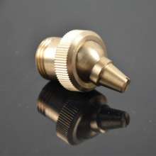 Internal and external threaded universal adjustable slot nozzle. Highly atomized lawn sprinklers. Nozzle. Gardening sprinkler