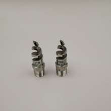Spiral nozzle. 316 stainless steel spiral nozzle. SPJT stainless steel nozzle. Fire thread sprinkler spray desulfurization. Nozzle