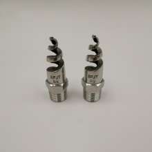 Spiral nozzle. 316 stainless steel spiral nozzle. SPJT stainless steel nozzle. Fire thread sprinkler spray desulfurization. Nozzle