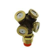 Copper high pressure atomizing nozzle. Site mine nozzle. Roof sprinklers. Farm sprinklers. Dust removal and cooling garden spray nozzle. Agricultural sprinkler