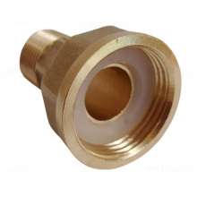 Zhongxun hardware accessories copper thickening M30 to 4 points meter connection gas table special copper joints gas gas meter variable diameter joints