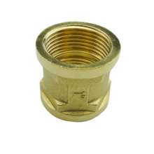 1 inch inner tooth copper tube ancient direct double head internal connection straight pipe joint pipe plumbing pipe fittings