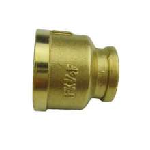 Full copper thickening. 1 inch to 4 points variable diameter copper tube ancient. Double inner wire direct. Straight. Water pipe joint. Copper joint