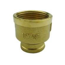 Full copper thickening. 1 inch to 4 points variable diameter copper tube ancient. Double inner wire direct. Straight. Water pipe joint. Copper joint
