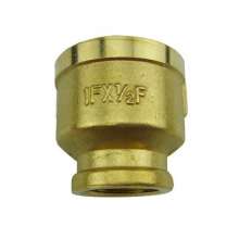 Full copper thickening. 1 inch to 4 points variable diameter copper tube ancient. Double inner wire direct. Straight. Water pipe joint. Copper joint